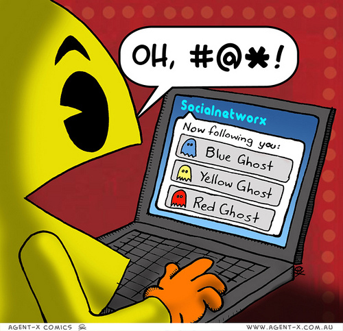 Pacman on twitter by Scott Hampson