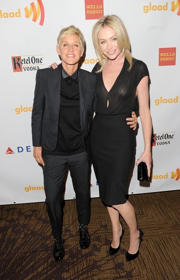 Ellen DeGeneres and Portia de Rossi