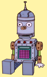 Lisa's grammar correcting robot