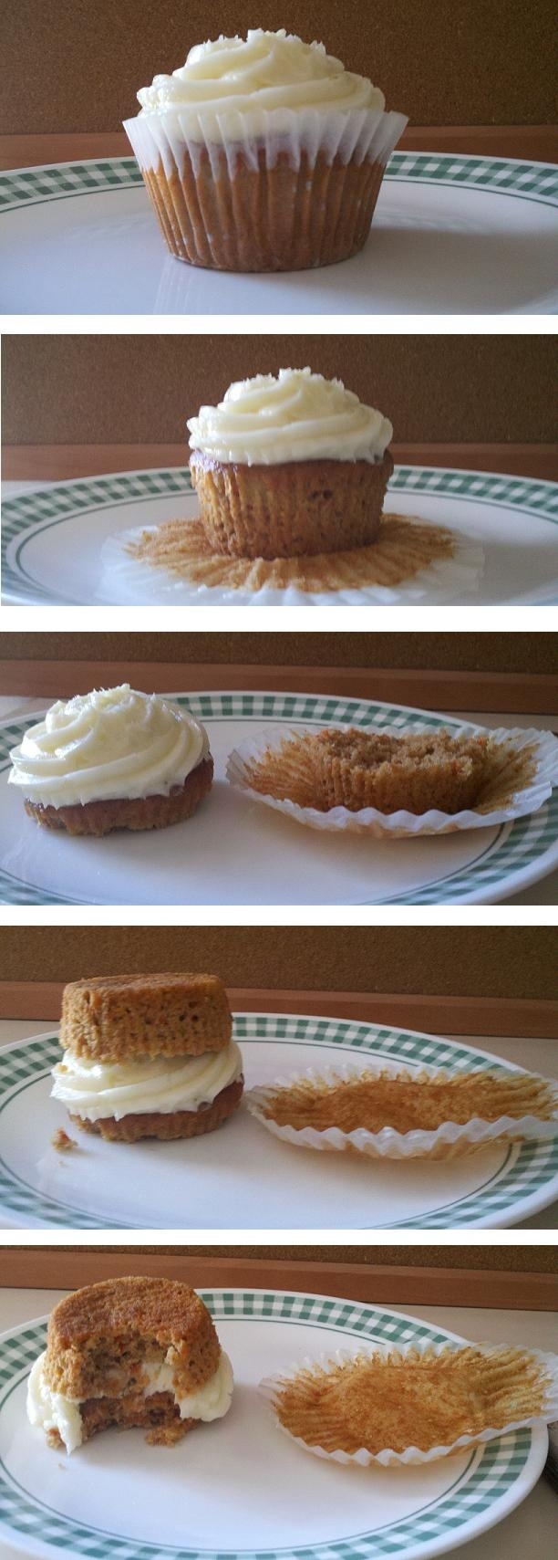 Because now you know how to properly eat a cupcake: