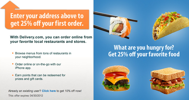 How To Trick Delivery Sites Into Sending You Food For Fun, Profit And