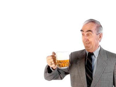Because everyone, especially this dude, is out day drinking.