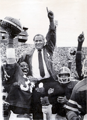 When Charley Pell took over the University of Florida's football program in 1979, the problem was in a state of disrepair. In fact, the school failed to win a game in Pell's first season, and the 0-10-1 record remains the worst in school history. Still, Pell gained the attention of the nation when he quickly turned around the program the next season, finishing in the top ten in the rankings at the end of the year.This quick turnaround caught the attention of the NCAA, who began to investigate Pell for possible violations. Prior to the 1994 season, it was revealed the Pell had committed violations, and he was planning to resign at the end of the season. However, when the NCAA announced that they planned to charge him with 107 major violations, University President Marshall Criser fired him three games into the season.In the end, it was revealed that Pell had committed 59 major infractions, including paying for no-show jobs, scalping athletes' tickets and spying on opposing teams. Florida would be banned from post-season and live television play for the next two seasons, and lose 20 scholarships. However, Pell's success allowed the University to invest in long-term improvements to the facilities that eventually helped Florida become a football powerhouse.