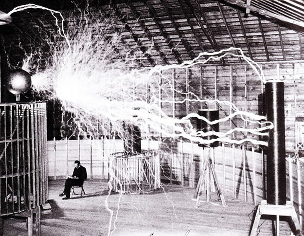 He developed the modern alternating current, an efficient way to transmit electricity over long distances. Your computer might even be powered by it right now!