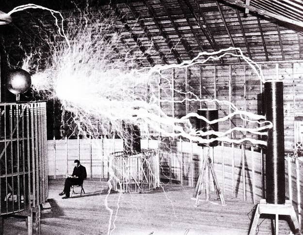 He developed the modern alternating current, an efficient way to transmit electricity over long distances. Your computer might even be powered by it right now!