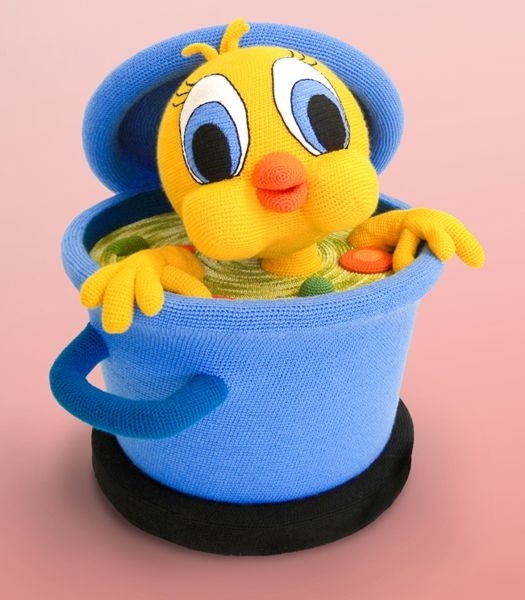 Tweety Bird become chicken stock