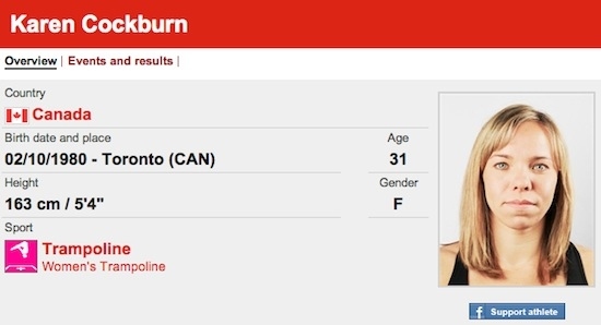 Um…. ow. She must be REAL fun in the bedroom.