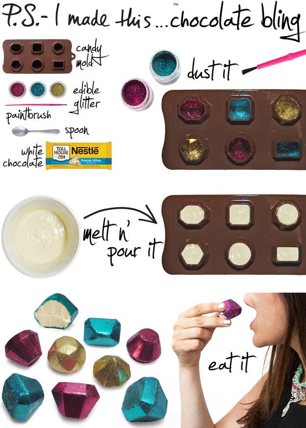 HOW TO: Add Glitter To Anything Without It Falling Off!