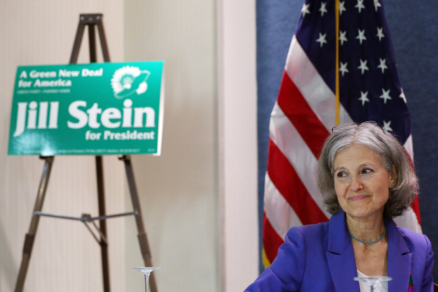 Green Party presidential candidate Jill Stein participates in a news conference this summer at the National Press Club.