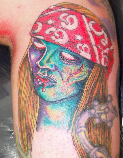 10 more celebrity zombie tattoos at CityRag !