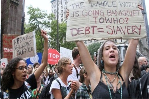 Debt = Slavery
"That I signed up for!"