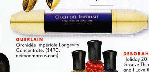 "The Orchidee Imperiale Longevity Concentrate, at $490"