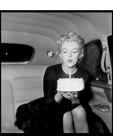 Marilyn Monroe on her 30th birthday