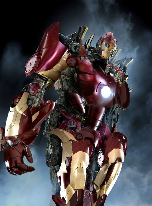 Transforming Iron Man by Jesus Espinal