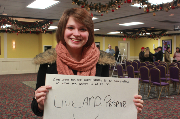 "Everyone has the opportunity to be successful in what they aspire to do"