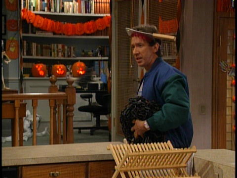 Nothing says Happy Halloween like a massive head wound!