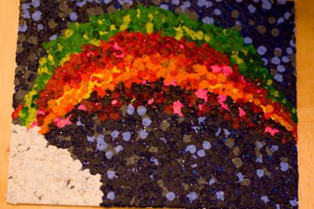 Create Your Own Melted Crayon Art! - Momgineering the Future ®