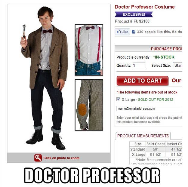 Ridiculous Unlicensed Halloween Costume Names And Other Links