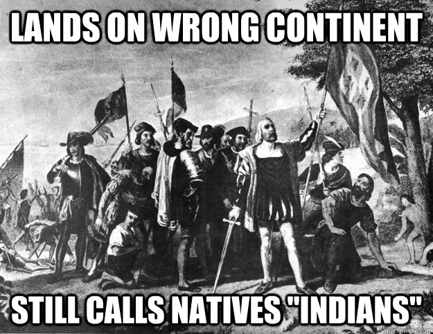 christopher columbus day meme