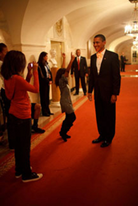 Photo was taken September 3rd, 2009 (Official White House Photo by Pete Souza).