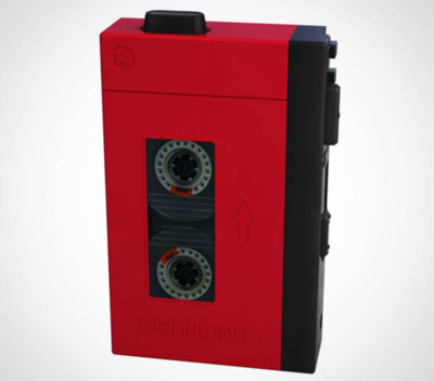 Hip Flask That Looks Like A Walkman