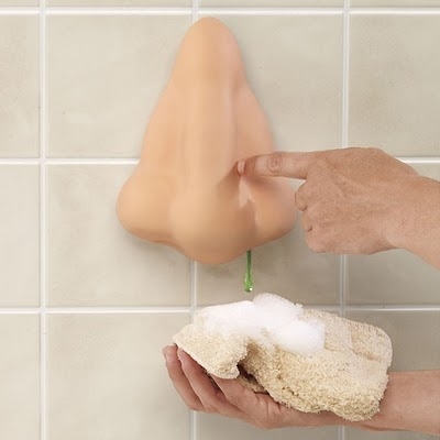 Soap Dispenser That Looks Like A Nose(My favorite)