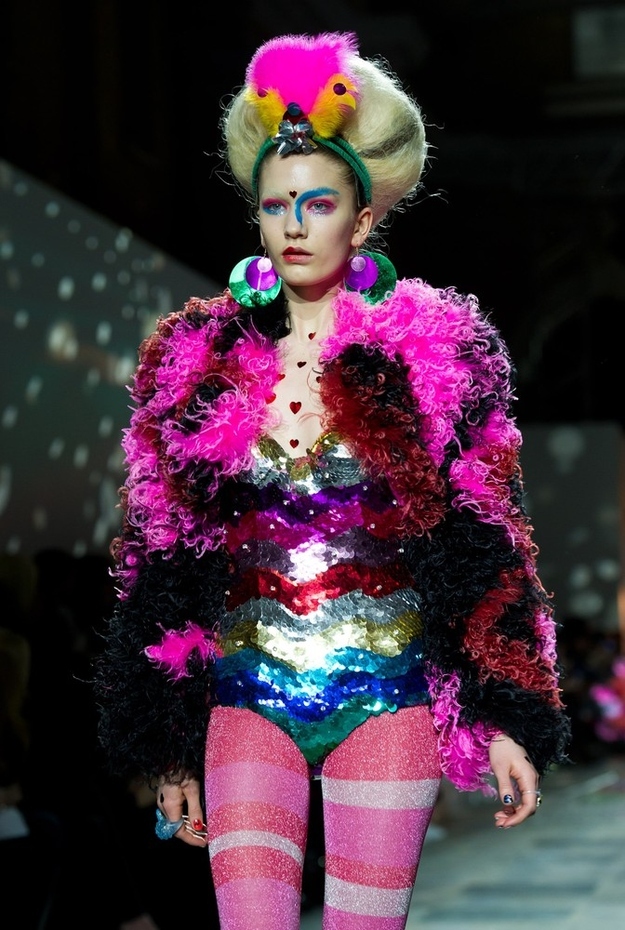 22 Outrageous Photos From Meadham Kirchhoff's Fashion Show
