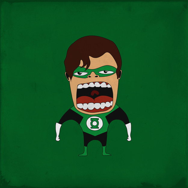 " In brightest day, in blackest night..."