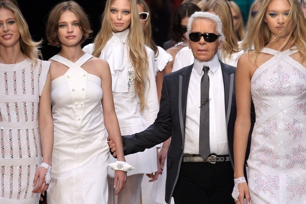 Photographic Evidence Karl Lagerfeld Is A Vampire