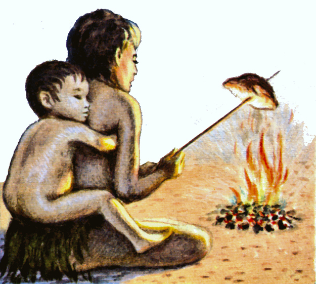 According to "The Daily Mail," we have a thing or two to learn from cavemen about child-rearing: "Their children were cuddled and carried about, never left to cry, spent lots of time outdoors and were breastfed for years rather than months."