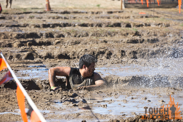 Mud Mile: Run through trenches full of thick mud for a mile.