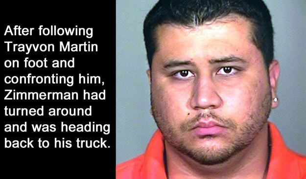 George Zimmerman's Account Of What Happened The Night He Killed Trayvon ...