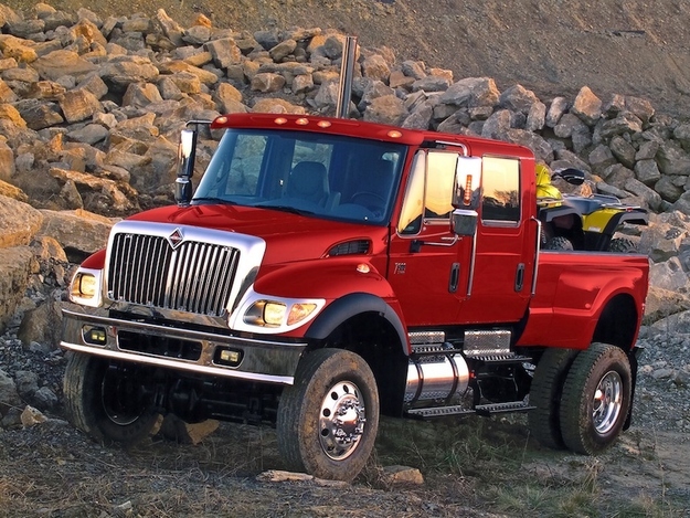 International's XT line—literally, "Extreme Truck"—is just perfect for when Hummers simply aren't enough. These days, practically any plebe can own a Hummer, but if you wanna roll in the same circles as people like Ashton Kutcher, then the International CXT is the ride for you. Not only are they twice the weight of a Hummer H1, they weigh 25,999 pounds and cost up to $115,000. Ain't no messin' around with this truck.