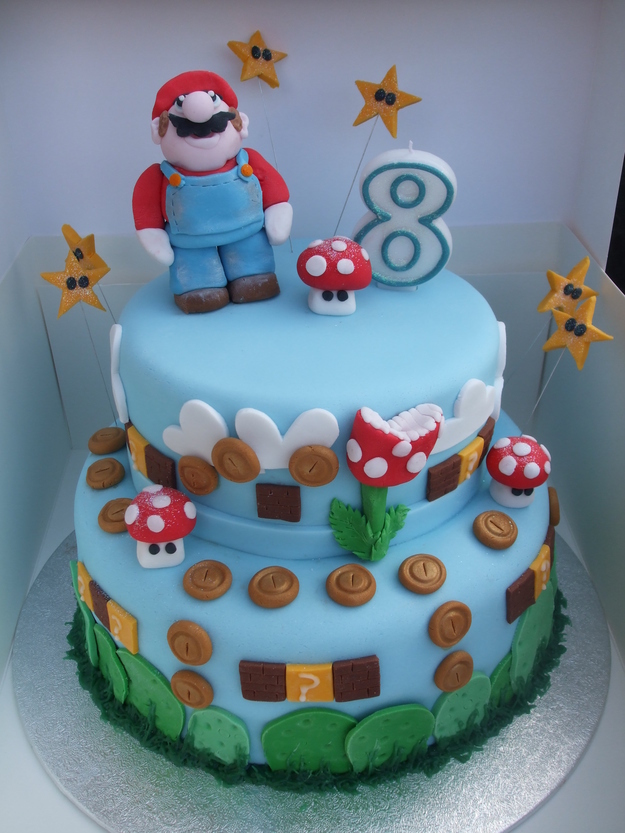 57 Awesome, Terrifying, And Endearing Super Mario Cakes