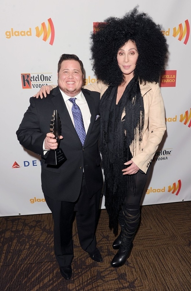 Chaz Bono and Cher