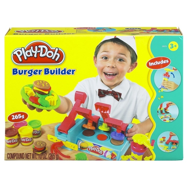MMMM Burgers I Wonder How It Would Taste If IT Was Made Out Of Colored Dough :D