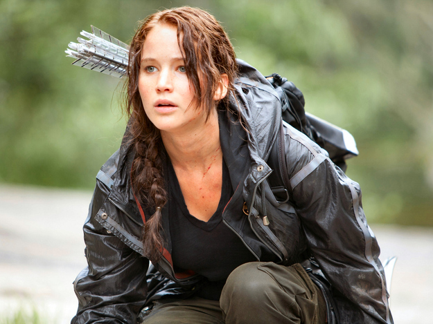 Don't let the pretty face fool you, remarkable young Katniss has both the courage and endurance to face a fight to the death.