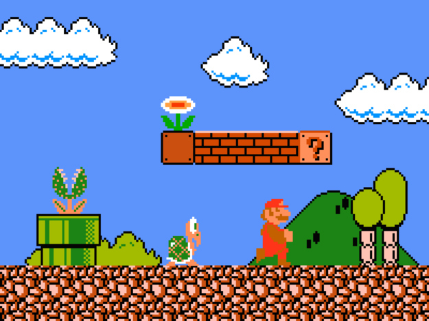 If this awesome plumber can travel on turtles and save a princess, this plumber can probably kick some serious butt on any obstacle course.