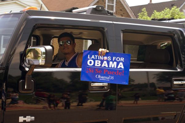 Photo by Pablo Manriquez taken on 26 July 2008 during East Chicago's Puerto Rican Day Parade.