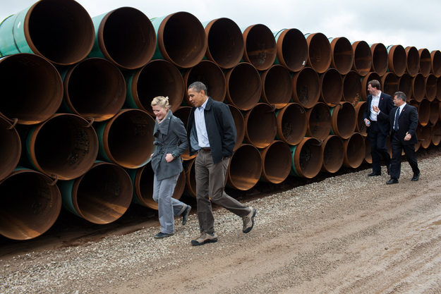 "When I told you that I'd show you where I'm laying pipe, what did you think I meant?"