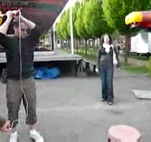 When trying to impress your Susan Glenn, don't attempt any feats of strength.