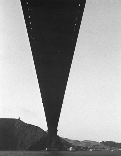 View from under the bridge.