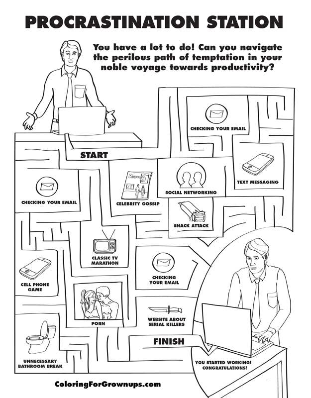 Download A Coloring Book For Grown-Ups