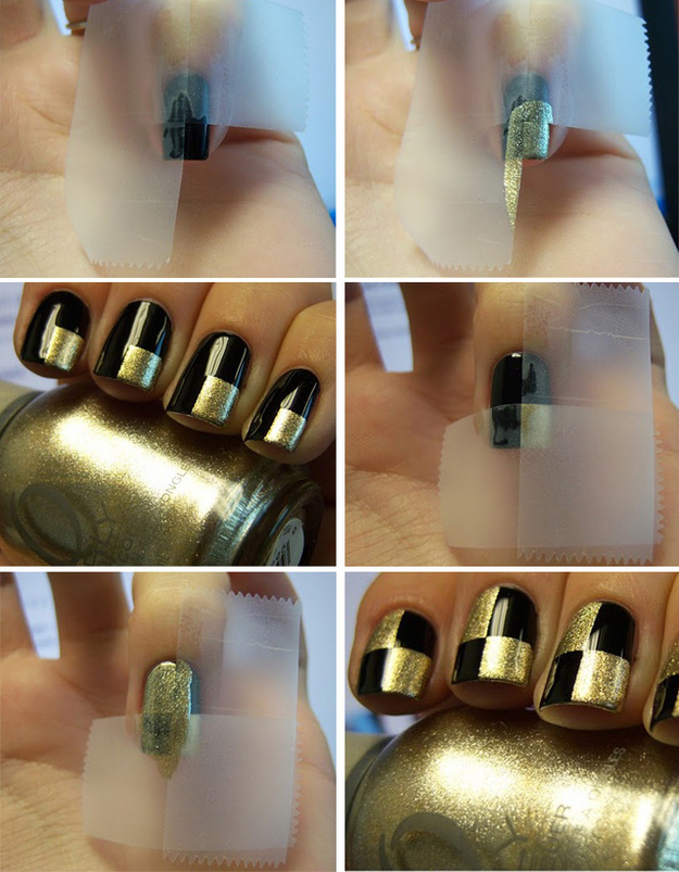 Nail Art Masking Tape Nail Art Decoration Nail Tape Stickers Manicure Tools  | eBay