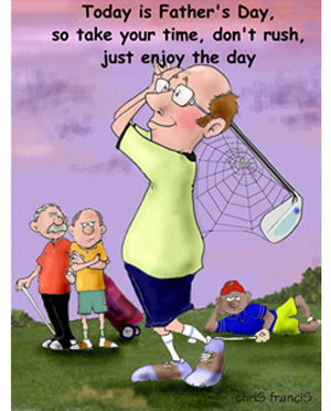 Father's Day card. This should at the very least be included with all other presents on this list. But if times are tough/you just reconnected with your dad after he left your mom 16 years ago/you have a step-dad and he's kind of a jerk, the card might be the route for you. It says, "I care, but not much."Cost: $3Note: If you really hate him, make sure it's written in Comic Sans.