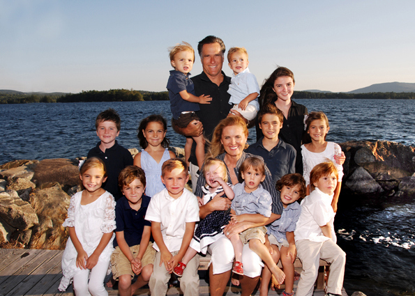 Mitt Romney Family Photo Ann Romney's Contributions To Neurologic Research Earns Her An Award