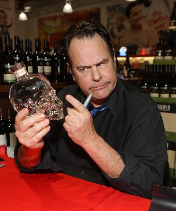 Dan Aykroyd ain't afraid of no ghost, so naturally his Crystal Head vodka comes in the coolest bottle on the market.