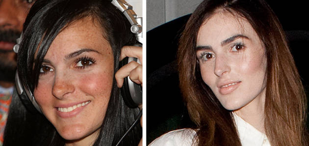 I dont know wtf this chick was thinking but she looks absolutely ridiculous, and Lindsay sure was a "good influence".