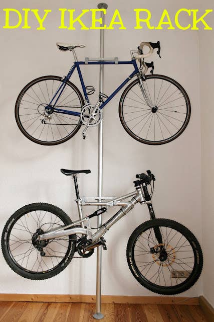 12 Space Saving Bike Rack Solutions - Diy Wall Hanging Bike Rack