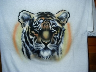 I think the real question here is who wouldn't wear this emotionless tiger shirt?